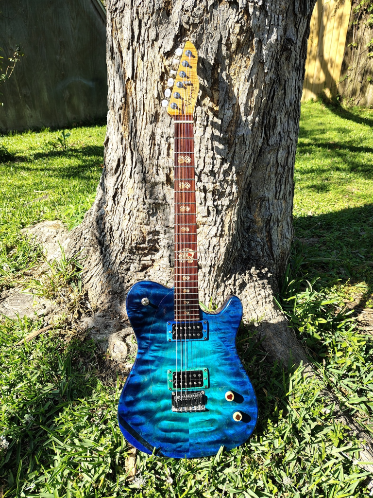 Shorthorn
                  Tele shaped guitar