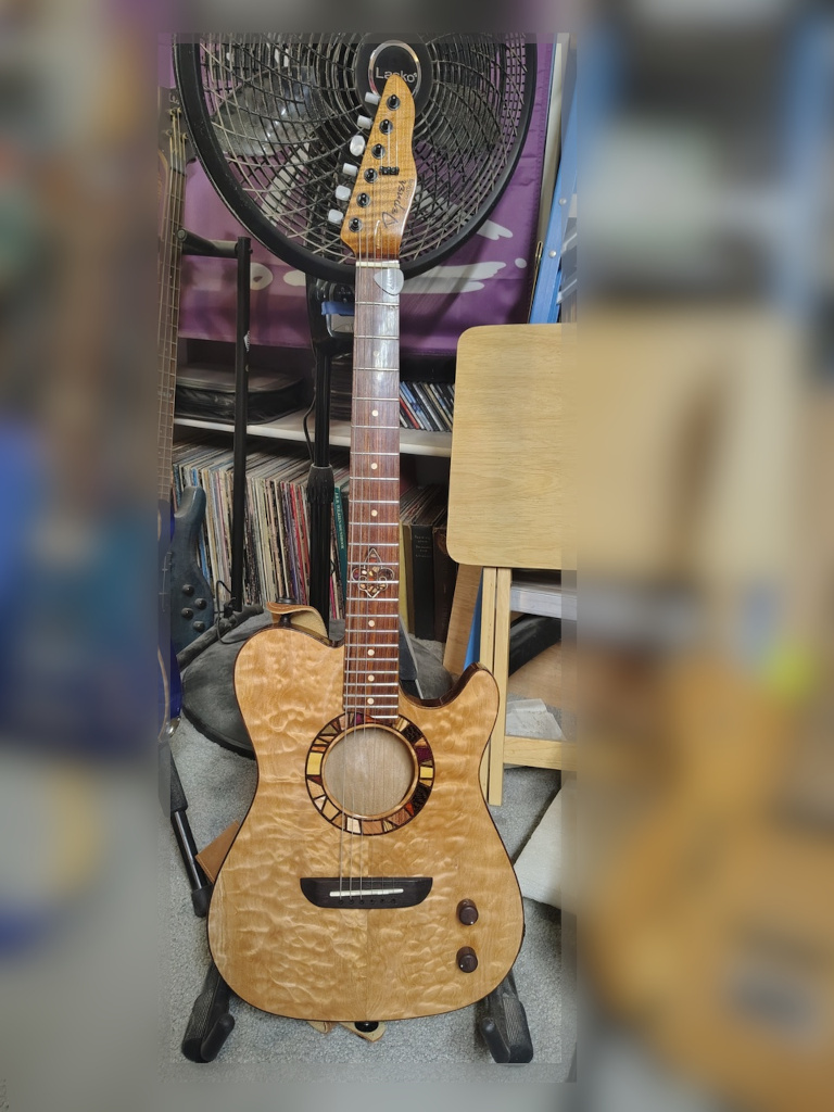 Sho0rthorn
                  Tele shaped acoustic/electric guitar