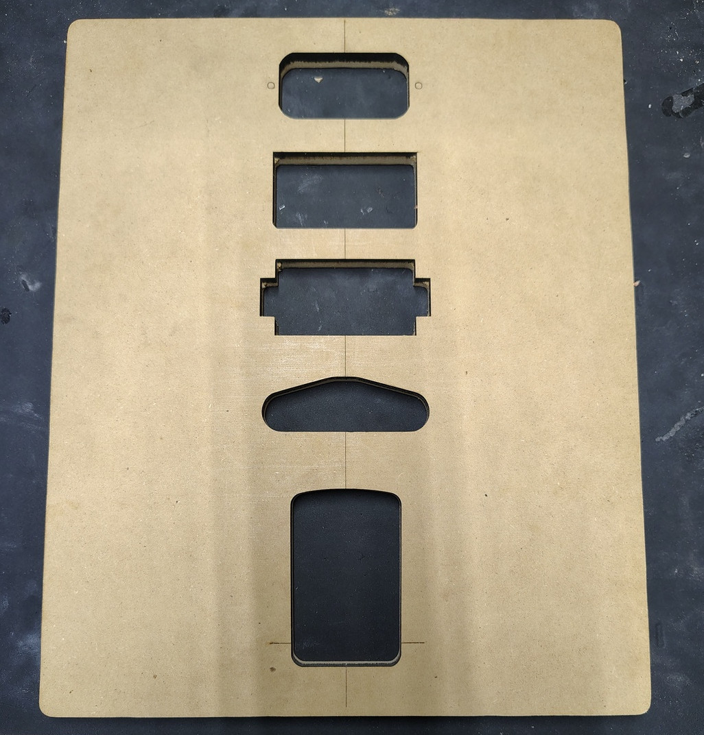Routing template for neck
                pocket and other things
