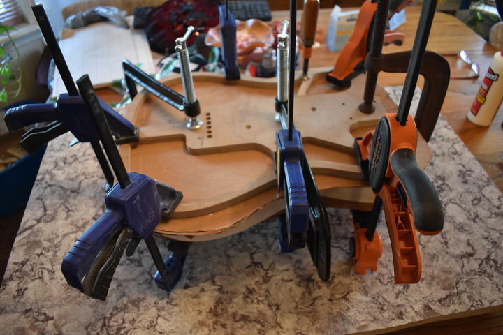 Clamping dry run