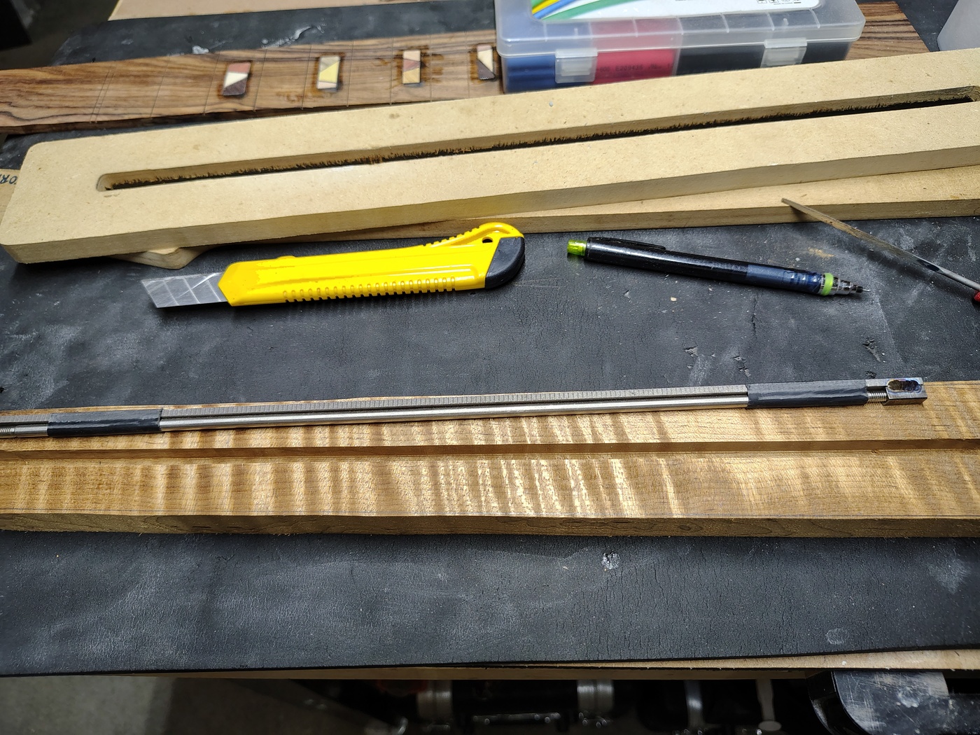 Guyker titanium
                alloy truss rod