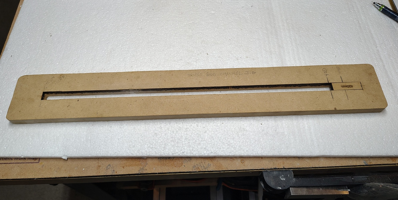 Truss rod jig