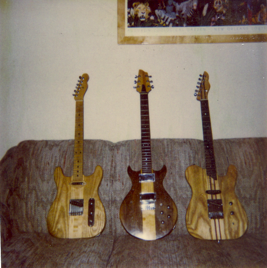 First three
guitars